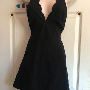 Black skater dress